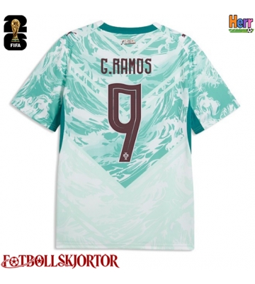 Portugal Goncalo Ramos #9 Bortatröja VM 2026 Kortärmad
